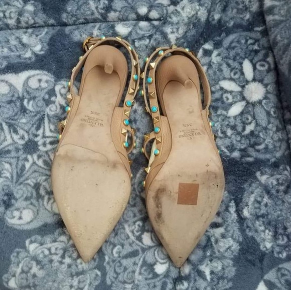 Valentino rockstud leather caged pumps - Picture 2 of 2